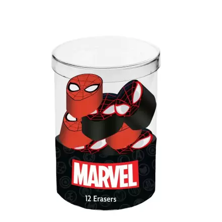 Marvel Spiderman Cube 12 rubbers termékfotója