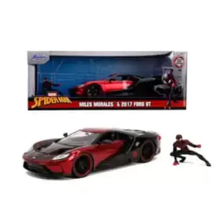 Spider-Man Diecast Model 1/24 2017 Ford GT Miles Morales termékfotója