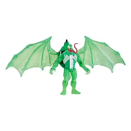 Spider-Man Epic Hero Series Web Splashers Action Figure Green Symbiote Hydro Wing Blast 10 cm termékfotója