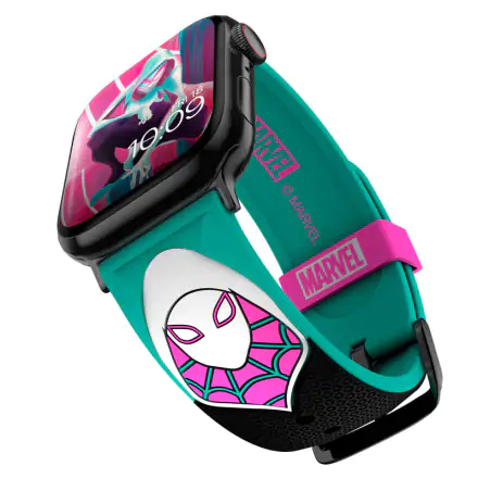 Marvel Spiderman Ghost-Spider Gwen strap + face designs product photo