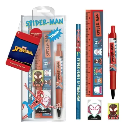 Marvel Spiderman stationary set product photo