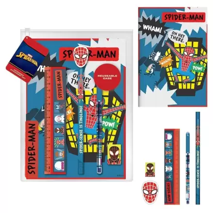 Marvel Spiderman Stationery set with notebook termékfotója