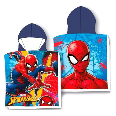 Marvel Spiderman microfibre poncho towel termékfotója