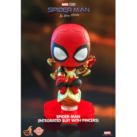 Spider-Man: No Way Home Cosbi Mini Figure Spider-Man (Integrated Suit) 8 cm termékfotója