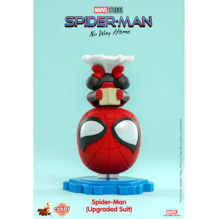 Spider-Man: No Way Home Cosbi Mini Figure Spider-Man (Upgraded Suit) 8 cm product photo