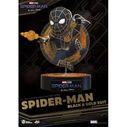 Spider-Man: No Way Home Egg Attack Figure Spider-Man Black & Gold Suit 18 cm termékfotója