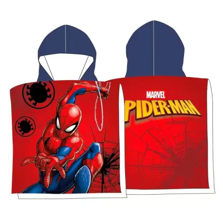 Marvel Spiderman cotton poncho towel termékfotója