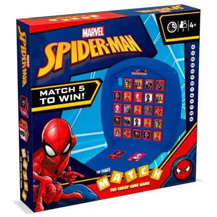 Marvel Spiderman Top Trumps Match product photo