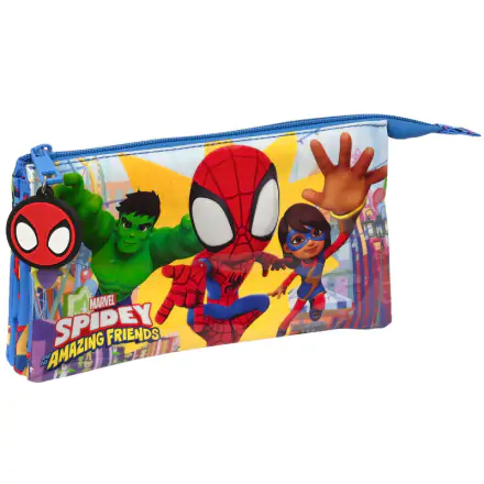 Marvel Spiderman Spidey Team Up triple pencil case product photo