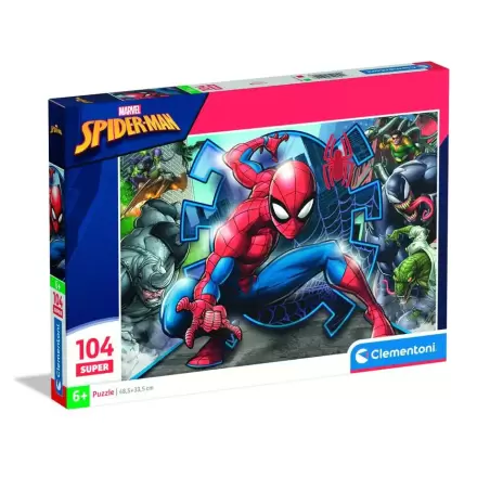 Marvel Spiderman super puzzle 104pcs termékfotója