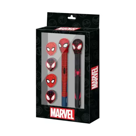 Marvel Spiderman Pen + Pencil + 4 erasers pack termékfotója