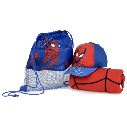 Marvel Spiderman Towel, Bag and Cap set product photo