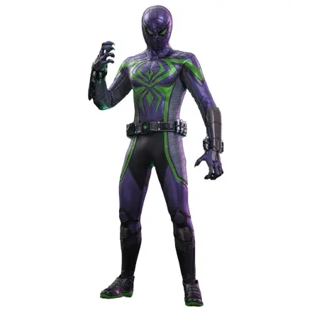 Spider-Man Video Game Masterpiece Action Figure 1/6 Miles Morales (Purple Reign Suit) Hot Toys Exclusive 30 cm product photo