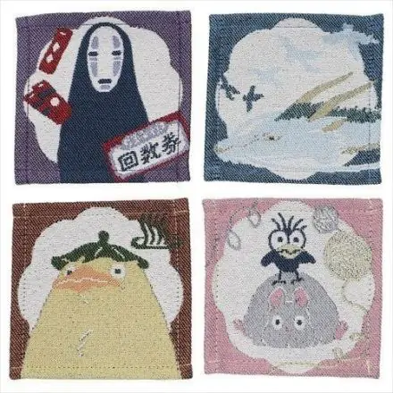 Spirited Away Coaster 4-Pack Characters termékfotója