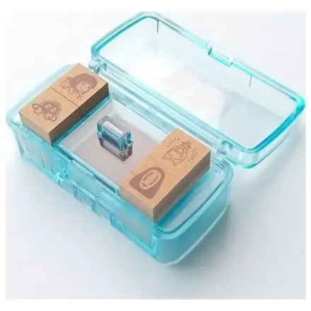 Spirited Away Chihiro in the train Blue stamps set product photo