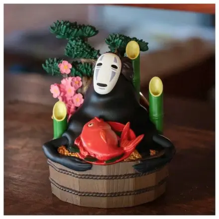 Spirited Away Diorama No Face Golden bucket & bamboos product photo