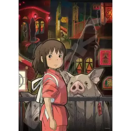 Spirited Away Jigsaw Puzzle Stained Glass The Other Side of the Tunnel (500 pieces) termékfotója
