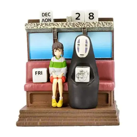 Spirited Away Statue Three-wheeler Diorama / Calendar Take Unabara Train 11 cm termékfotója