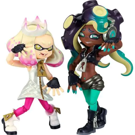 Splatoon 2 Figma Action Figures Off the Hook Pearl & Marina 9 - 10 cm product photo