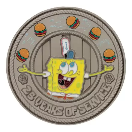 SpongeBob Collectable Coin 25th Anniversary Limited Edition termékfotója