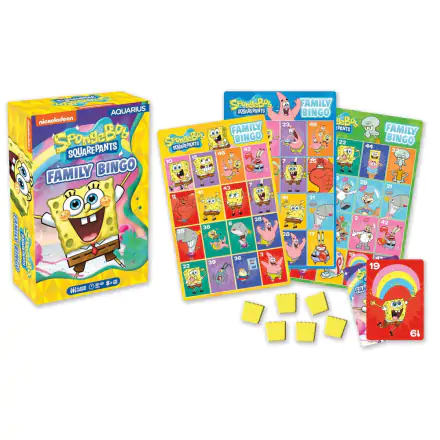 SpongeBob Board Game Family Bingo *English Version* termékfotója