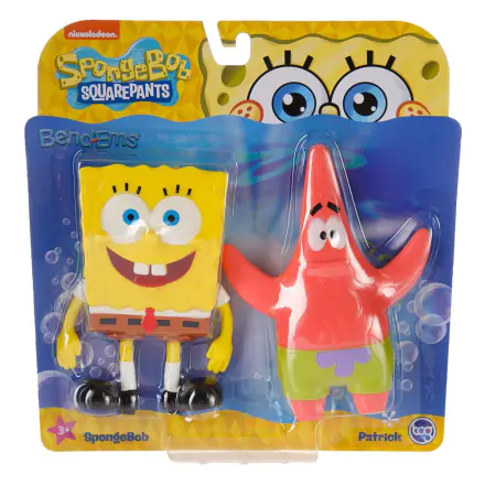SpongeBob SquarePants Bend-Ems Action Figure 2-Pack SpongeBob & Patrick Star 15 cm product photo