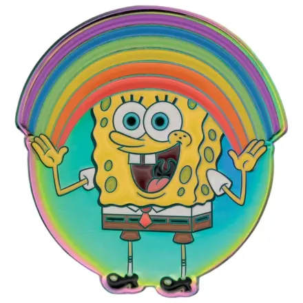 Spongebob Squarepants Pin Badge Rainbow Limited Edition      product photo