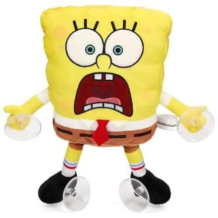 SpongeBob Plush Figure Window Clinger SpongeBob Scared 20 cm  product photo