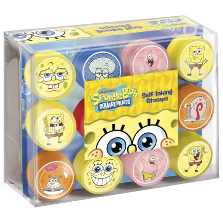 SpongeBob Smile Stamper Set 12 pcs product photo