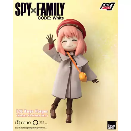 Spy x Family Code: White FigZero Action Figure 1/6 Anya Forger Winter Costume Ver. 17 cm termékfotója