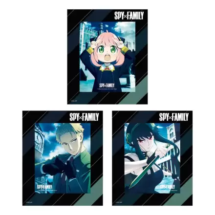 Spy x Family 3D Lenticular Framed Cards 3 pack Perfect Day 17 x 13 cm termékfotója