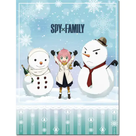 Spy x Family Blanket Snowman and Anya 117 x 152 cm termékfotója