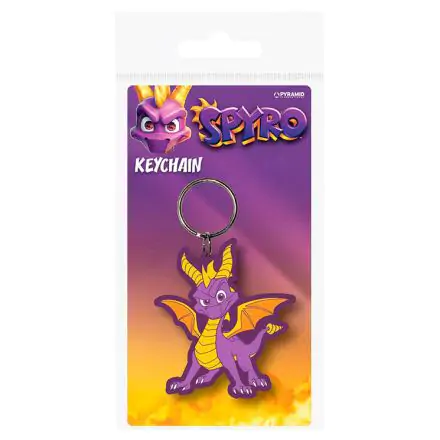 Spyro the Dragon Rubber Keychain Dragon Stance 6 cm product photo