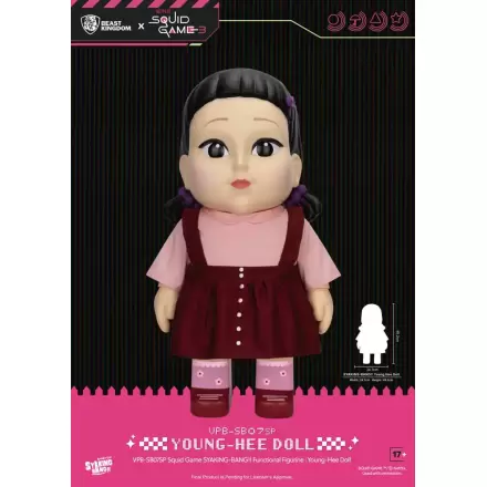 Squid Game Syaking Bang Figure/Coin Bank Young-Hee Doll Season 3 48 cm product photo