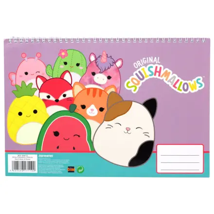 Squishmallows Feelin' A4 Spiral Sketchbook, 30 sheets product photo