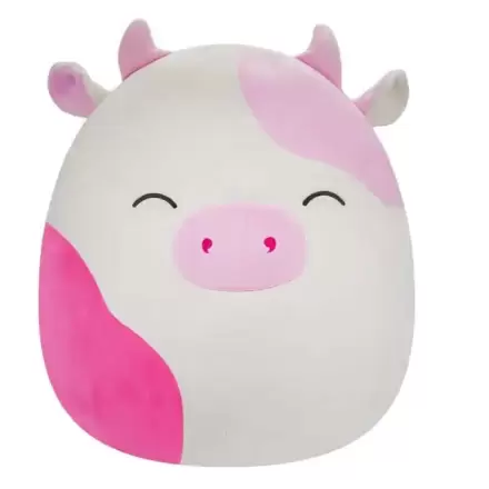 Squishmallows Plush Figure Pink Spotted Cow with Closed Eyes Caedyn 40 cm product photo