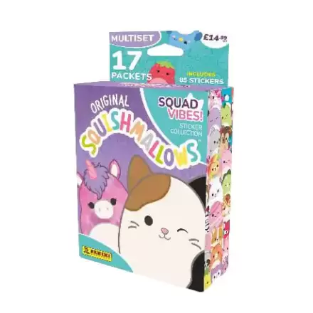 Squishmallows: Squad Vibes Sticker Collection Eco-Blister *German Version* product photo