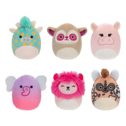 Squishville Mini Squishmallows Plush Figure 6-Pack Safari Squad 5 cm termékfotója