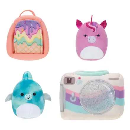 Squishville Mini Squishmallows Plush Figure Accessoires Set Weekend Trip 5 cm termékfotója