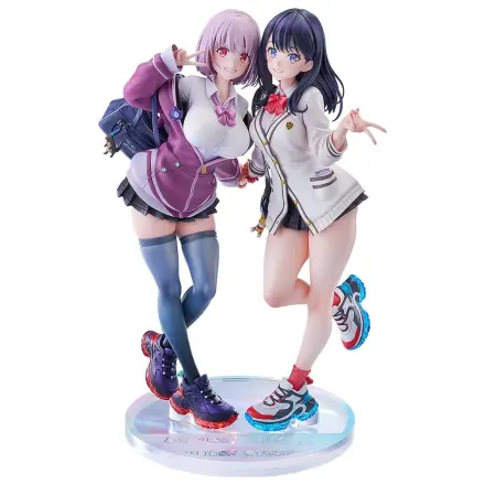SSSS.GridmanPVC Statues 1/7 2-Pack Rikka Takarada & Akane Shinjo feat. toridamono 22 cm product photo