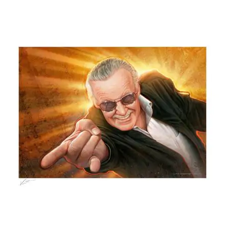 Stan Lee Fine Art Print Stan `The Man´ Lee by Jerry Vanderstelt 61 x 46 cm - unframed product photo