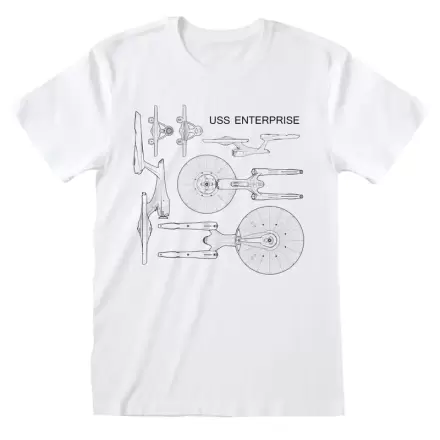 Star Trek Enterprise Specs adult t-shirt product photo