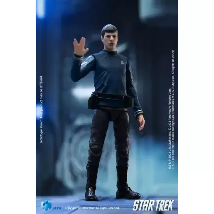 Star Trek Exquisite Mini Action Figure 1/18 Star Trek 2009 Spock 10 cm termékfotója