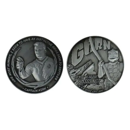 Star Trek Collectable Coin Captain Kirk and Gorn Limited Edition product photo