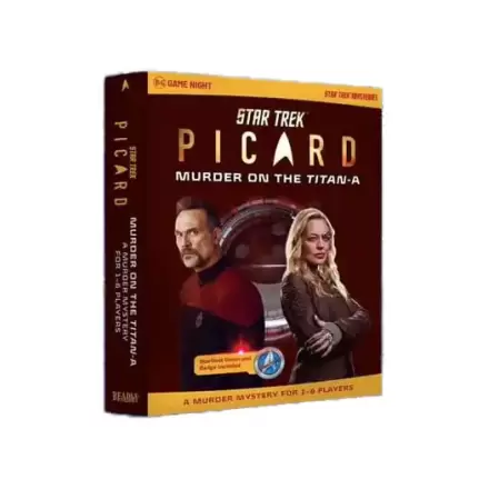 Star Trek Picard Murder Mystery Game Murder on the Titan-A  *English Version* product photo