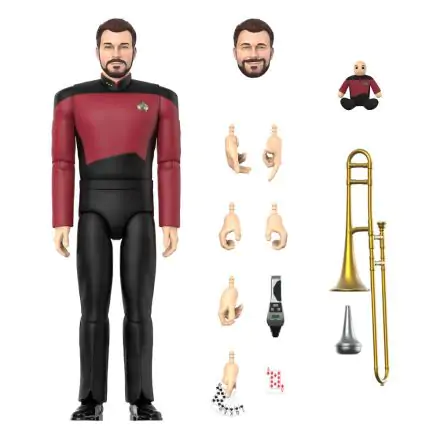 Star Trek: The Next Generation Ultimates Action Figure Commander Riker 18 cm termékfotója