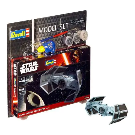 Star Wars Model Kit 1/121 Model Set Darth Vader's TIE Fighter 7 cm product photo