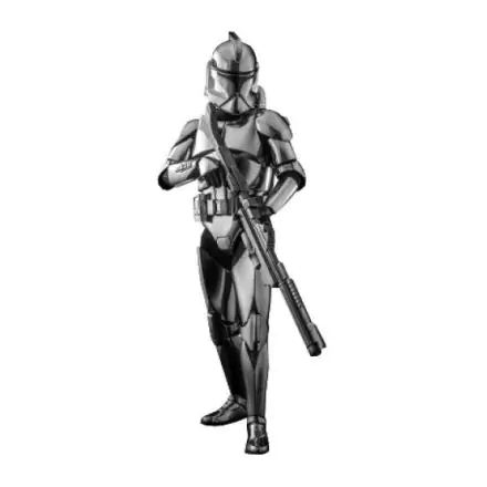 Star Wars Action Figure 1/6 Clone Trooper (Chrome Version) 2022 Convention Exclusive 30 cm product photo