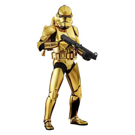 Star Wars Action Figure 1/6 Clone Trooper (Gold Chrome Version) Exclusive 30 cm termékfotója