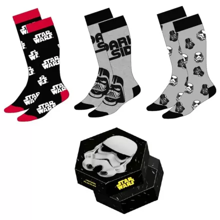 Star Wars Socks 3-Pack Stormtrooper 38-45  product photo